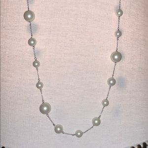 Brooks Brothers 18” pearl necklace. Never worn.